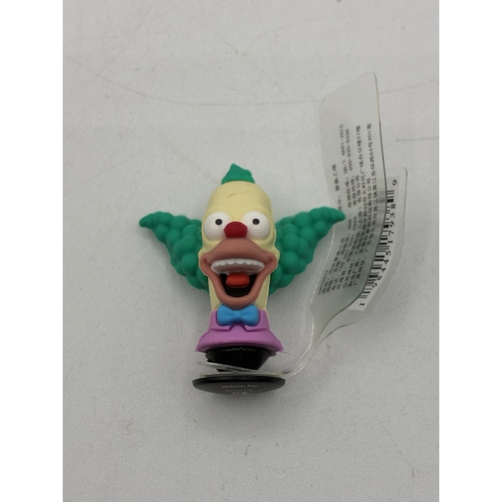 The Simpsons Krusty Clown 3D Shoe Crocs Jibbitz New Authentic 10015672